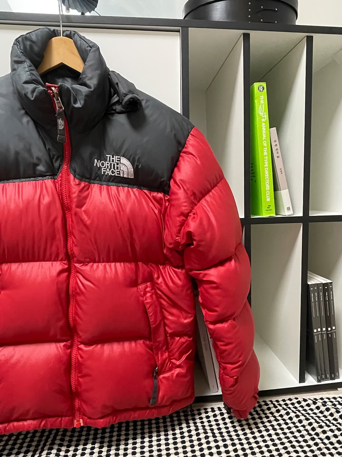 노스페이스 700눕시 레드 패딩 상품이미지3