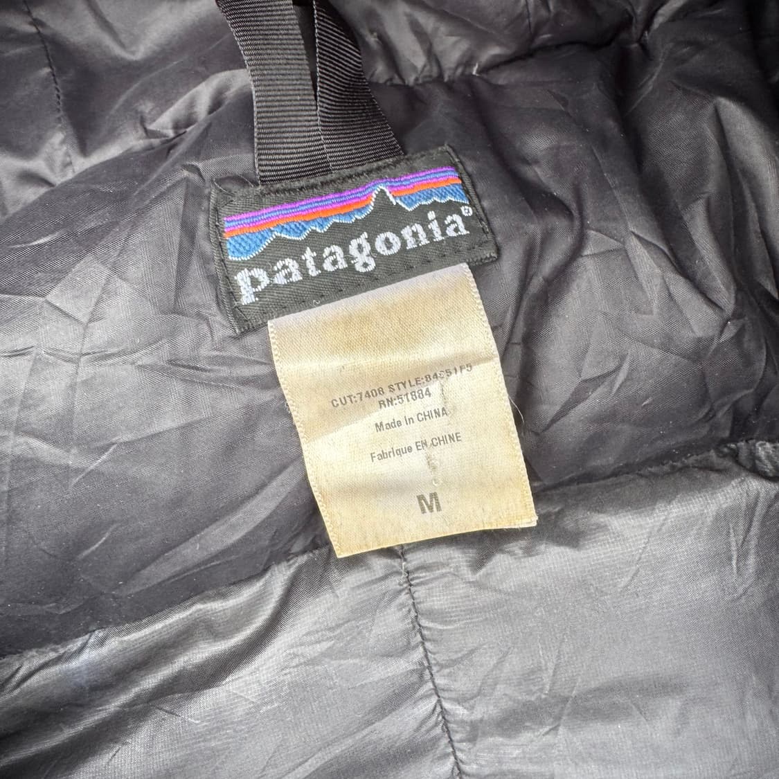 [L] 00s Patagonia Fitz Roy 파타고니아 피츠로이 패딩 상품이미지10