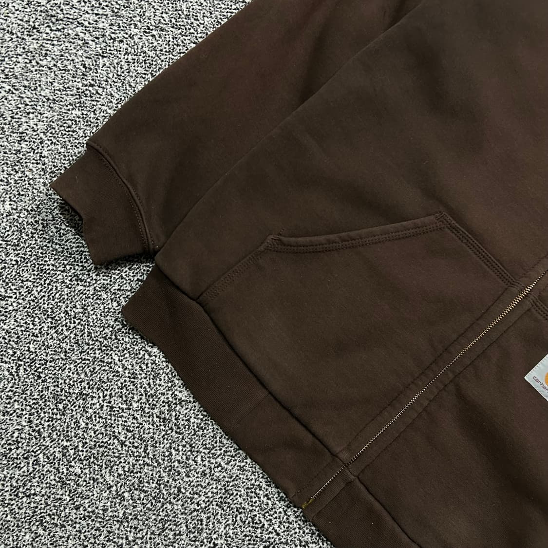 칼하트(Carhartt) 써멀후드집업 브라운 상품이미지3