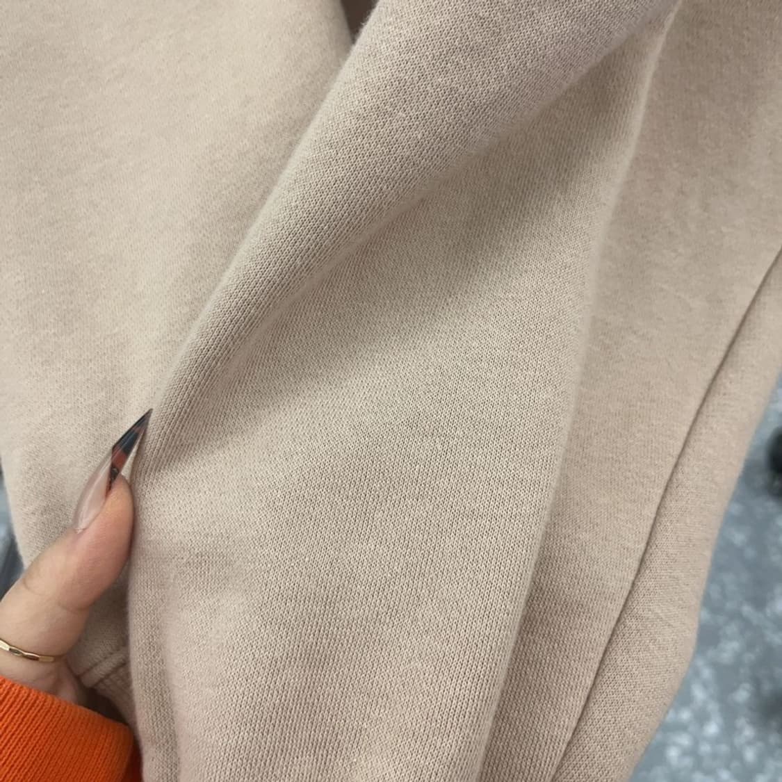 디키즈 캐주얼 빈티지 커피 베이지 약기모 후드티 XL C08438 상품이미지7