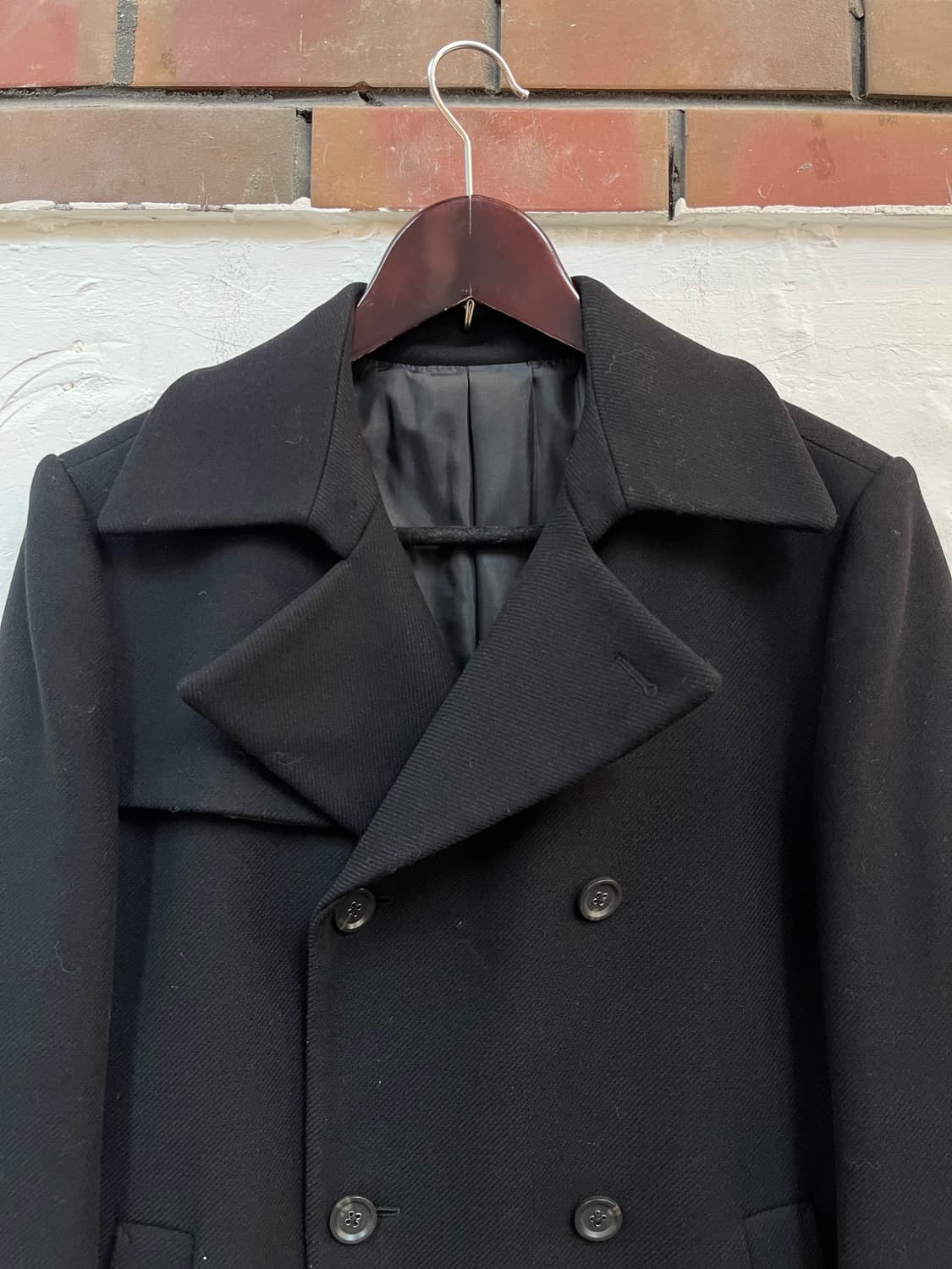 Theory 버진 울 캐시미어 혼방 피코트 Men M 상품이미지2