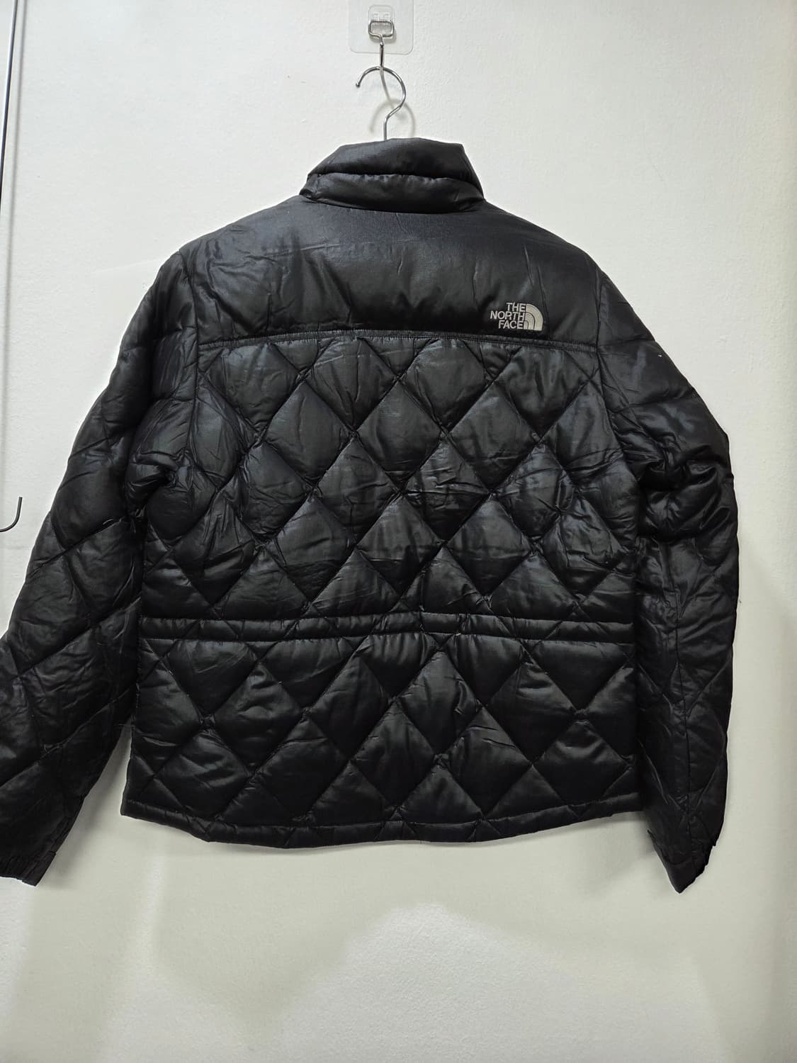 노스페이스1211-4 600 블랙 패딩 자켓 점퍼 여성 85 Y2K 상품이미지6
