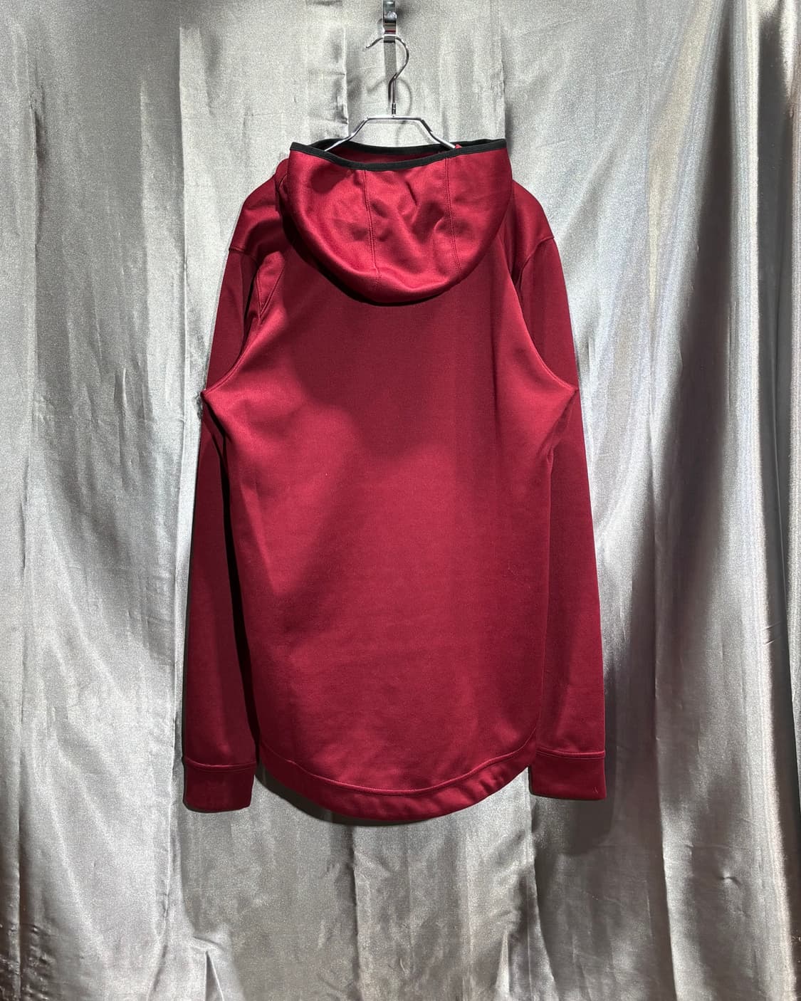 S 나이키 x NBA 베스킷볼 버건디 폴리 후드티  상품이미지3