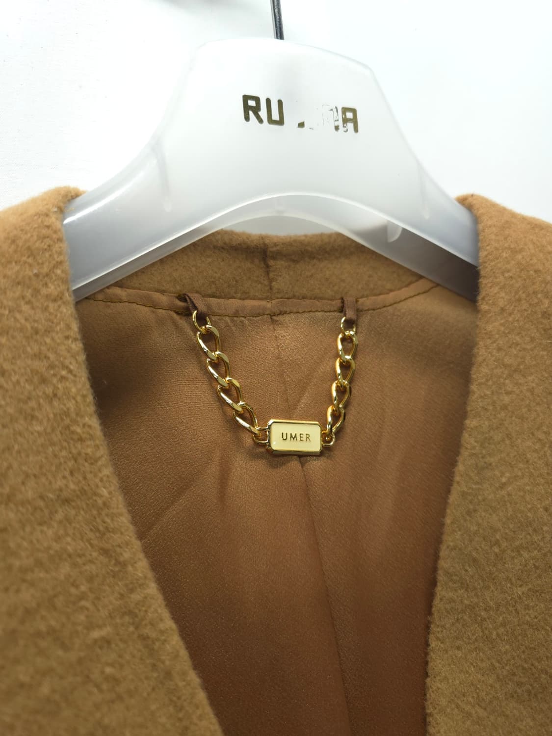 유메르 프리미엄 핸드메이드 캐시미어 울 오픈로브코트 상품이미지3