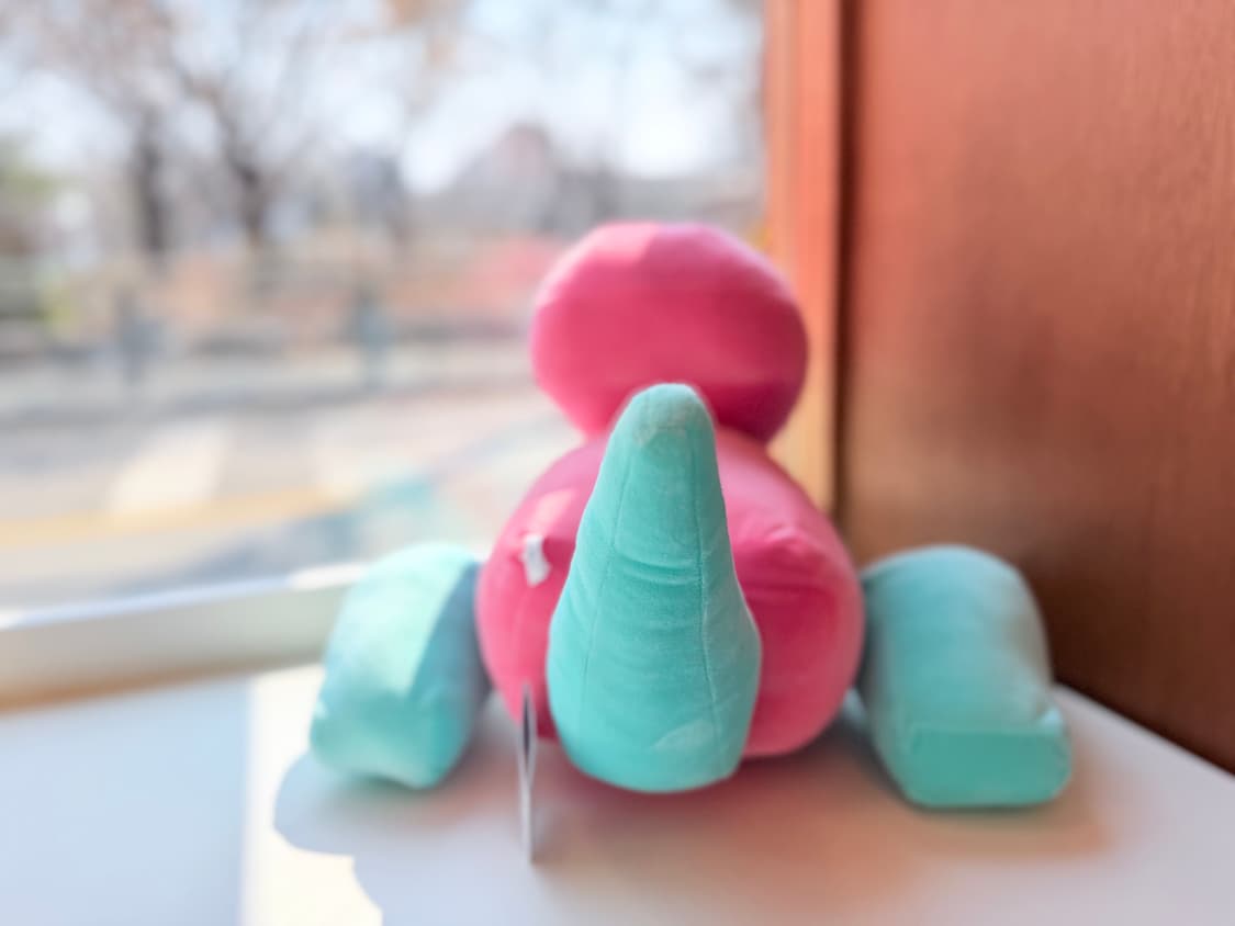 일본 반다이 포켓몬 폴리곤 대형 봉제인형 45cm 상품이미지4