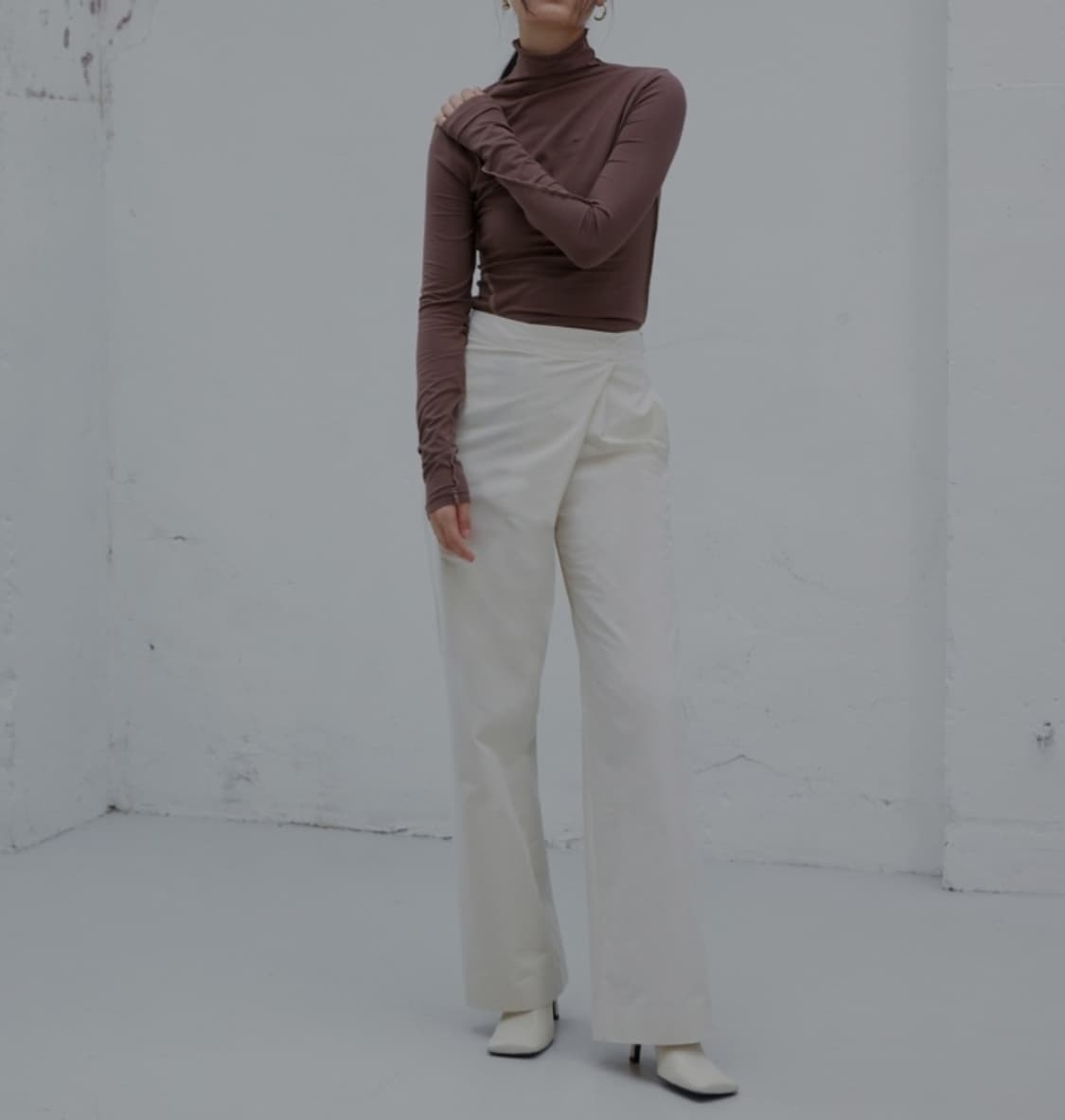 인사일런스 크로스오버 와이드 팬츠 S _ 여성 상품이미지1