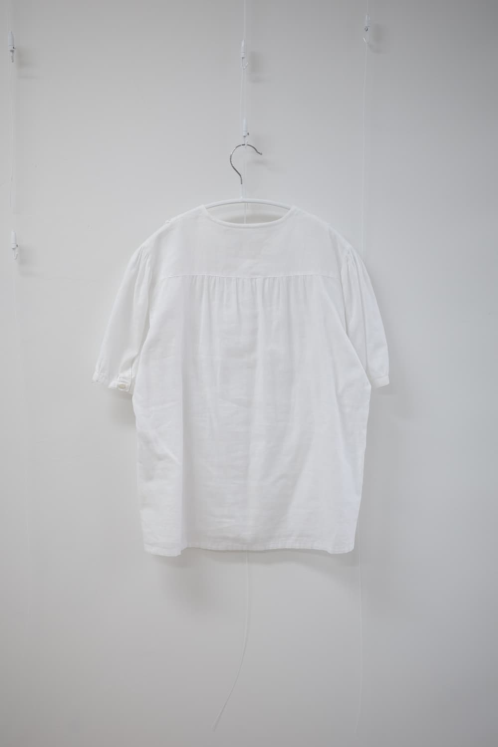 White frill lace cotton blouse 상품이미지3