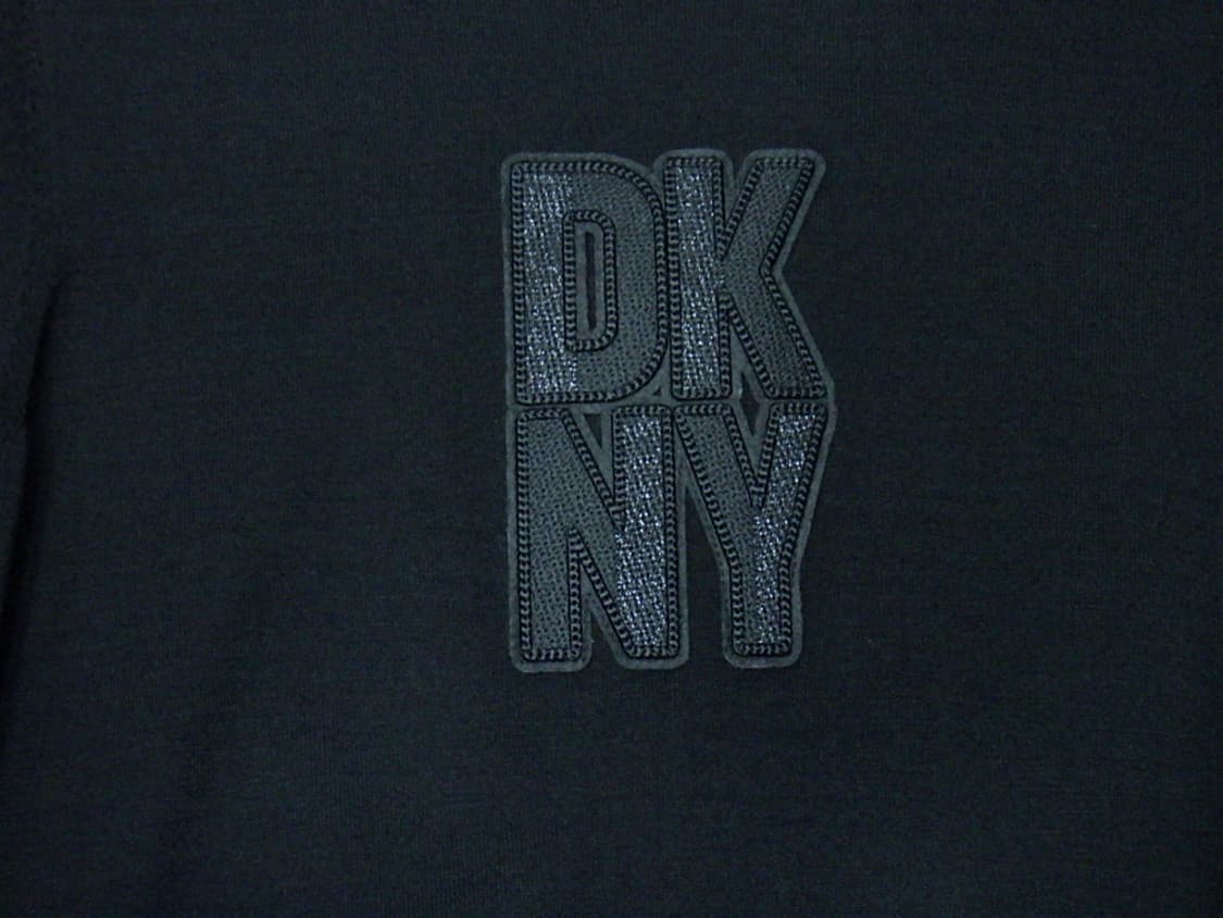 (L) DKNY GOLF 여성 라운드넥 니트 블랙 상품이미지4