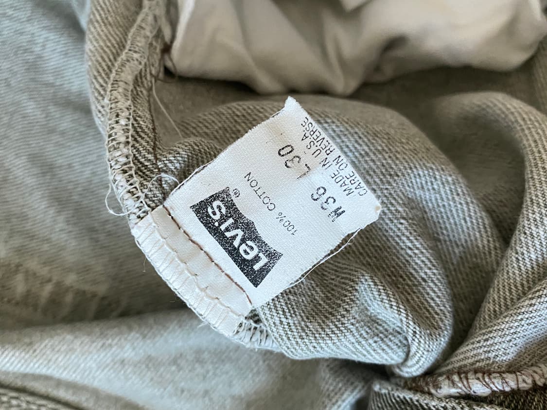 90s USA 리바이스 550 36x30 상품이미지4