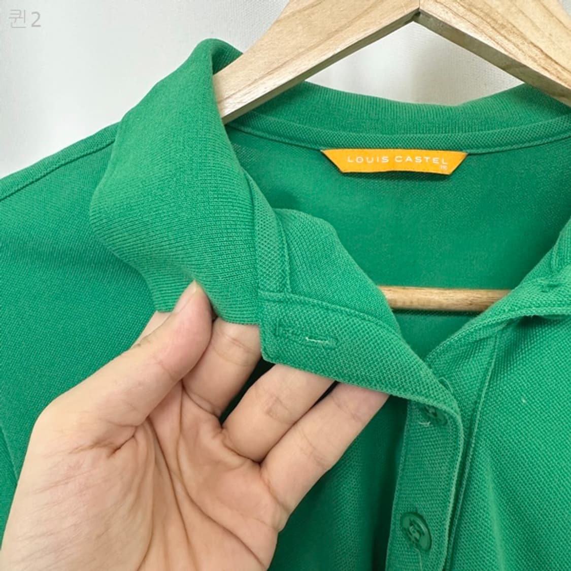 루이까스텔 여자 골프 카라 반팔티 빅사이즈 110 상품이미지3