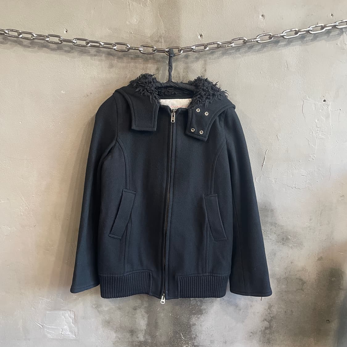 스나오 쿠와하라 후드 집업 상품이미지1