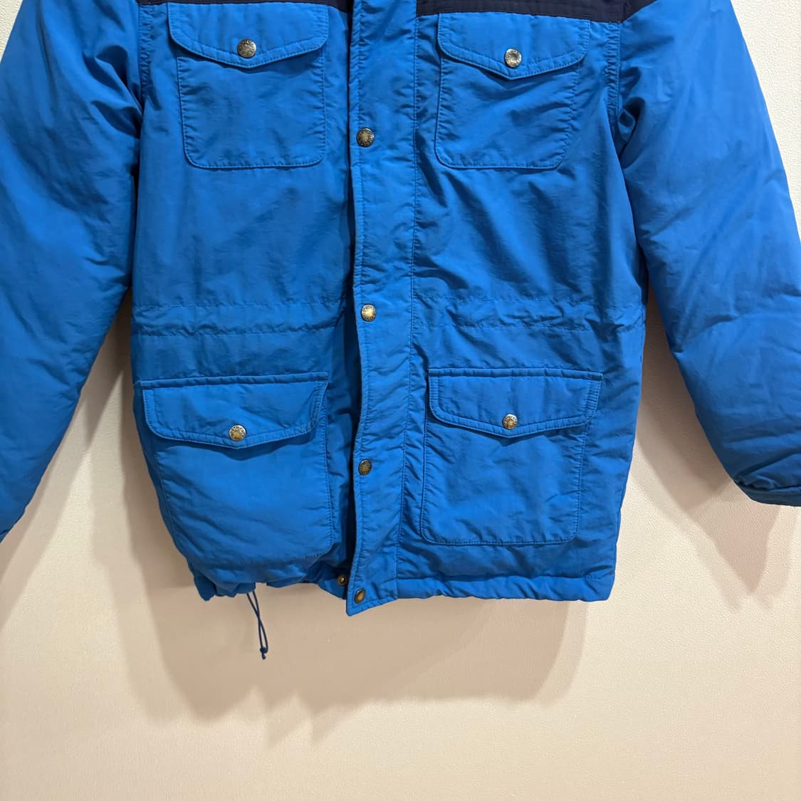 노스페이스 블루/네이비 패딩 자켓 140 상품이미지3