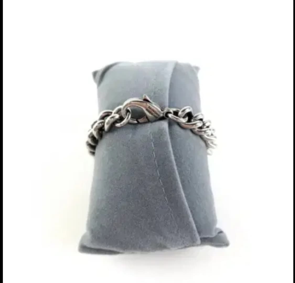 발렌시아가 BB 아이콘 구르메트 앤티크 실버 팔찌 상품이미지3