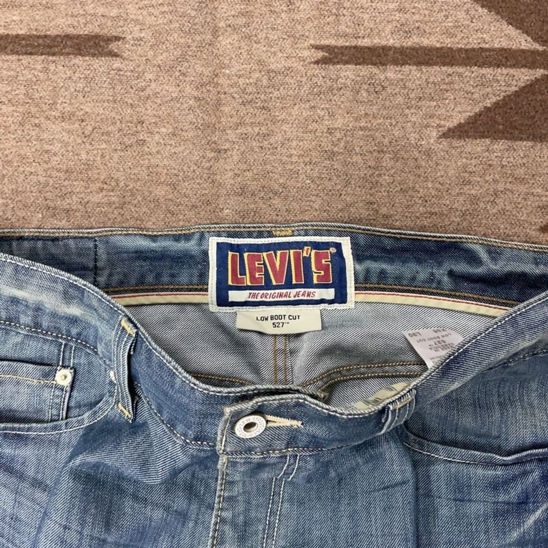 [36인치] 리바이스 527 로우 부츠컷 청바지 상품이미지2