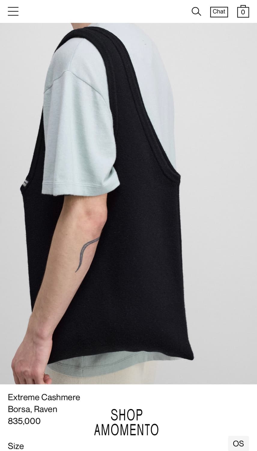 익스트림캐시미어 Borsa 차콜 상품이미지3