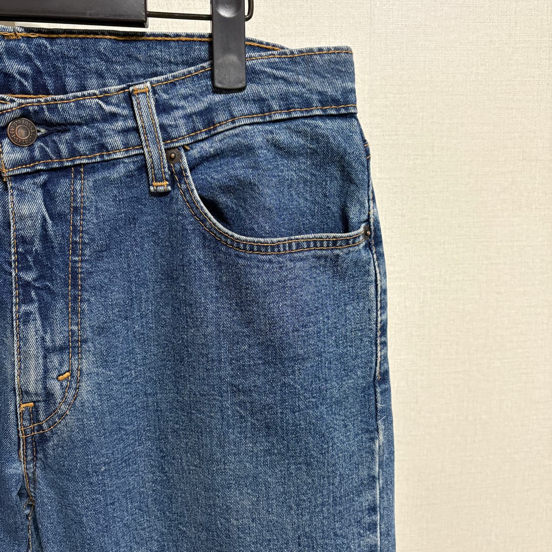 리바이스 505 레귤러 스트레이트 데님팬츠 / W33, L32 상품이미지5