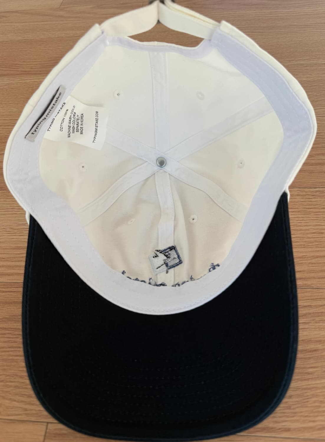 타이핑 미스테이크 볼캡 typing mistake 상품이미지3