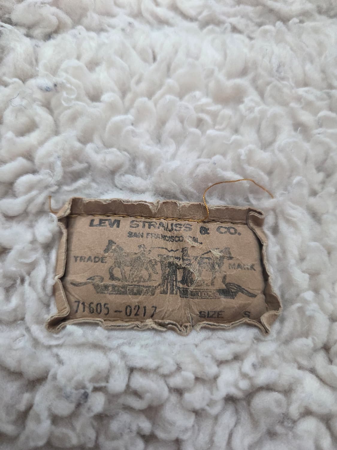80's Levi's 71605 sherpa trucker 상품이미지2