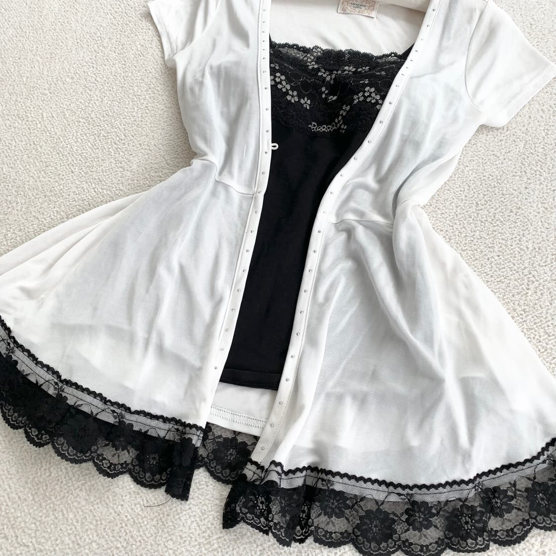 블랙페어리 ♥ 레이스 가디건 세트 상품이미지2