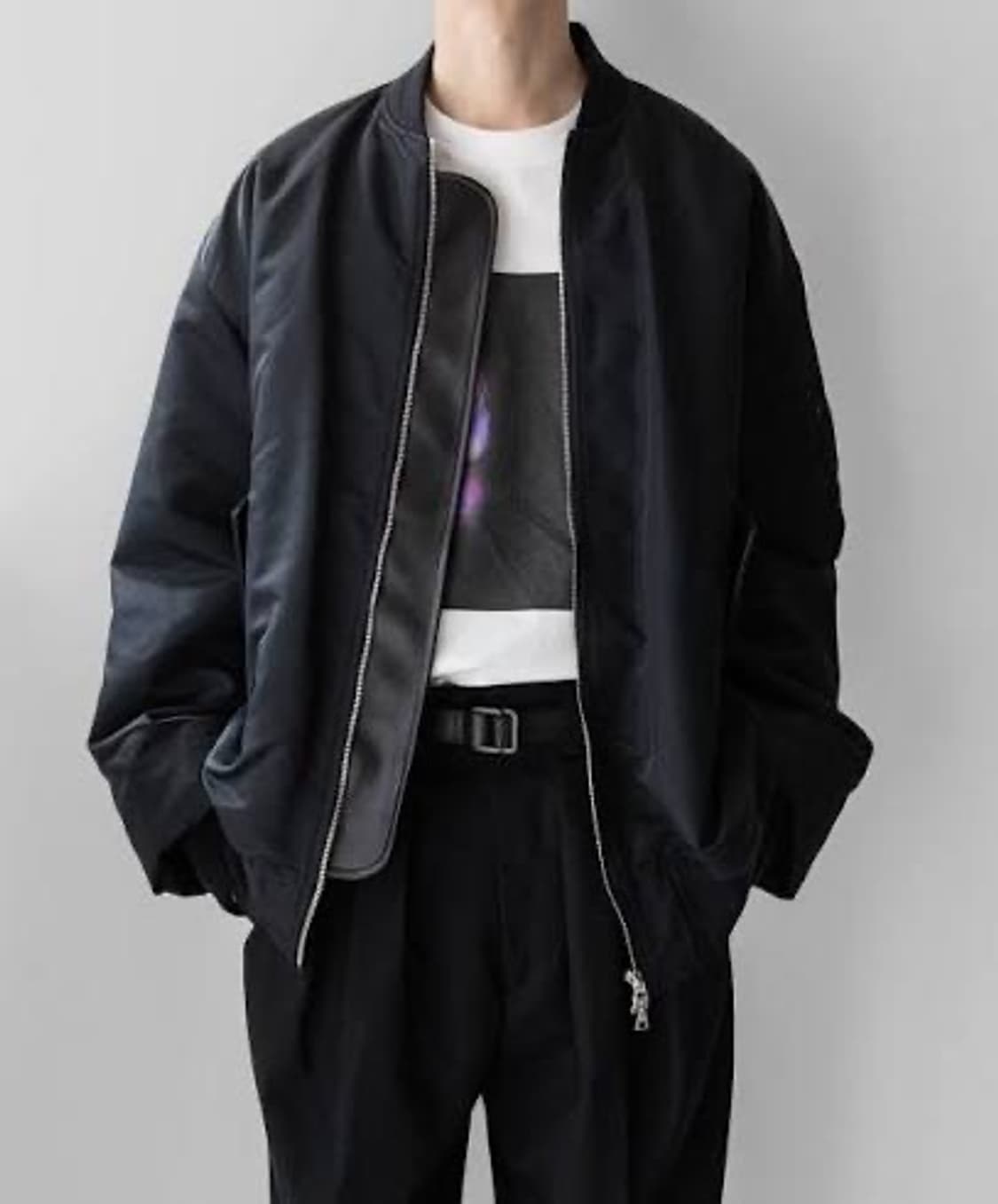 [4] ssstein 슈타인 오버사이즈 플라이트 자켓 새상품 상품이미지1