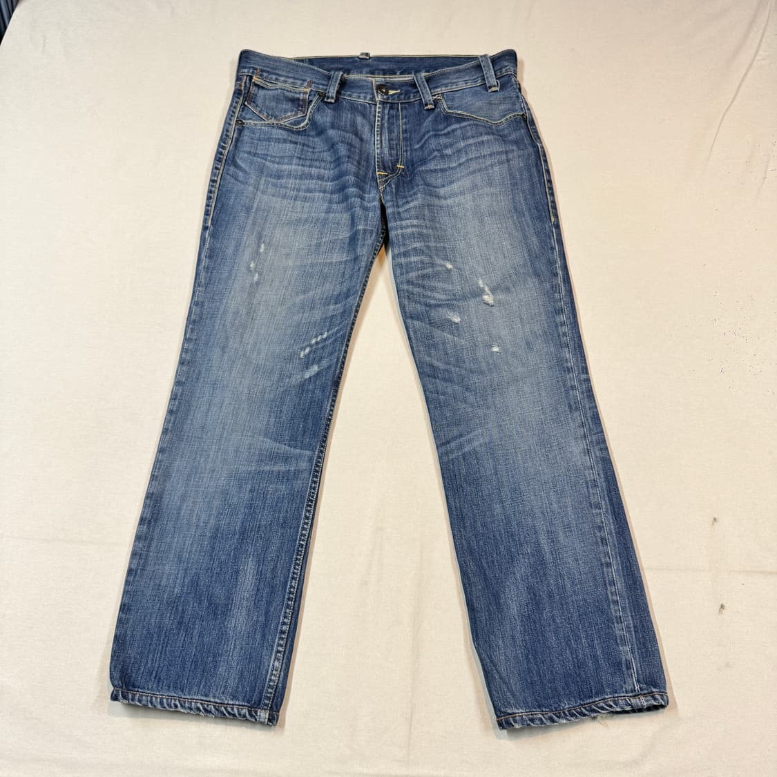 36inch) 리바이스 504 스트레이트 핏 데님 청바지 상품이미지5