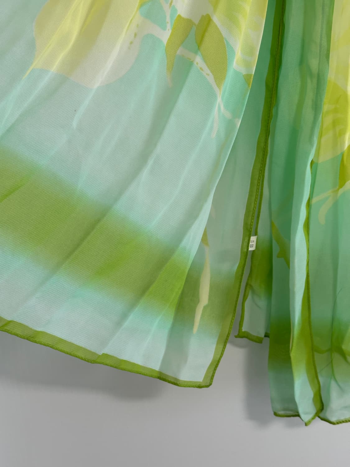 로맨틱무드 꽃 패턴 롱 스카프 상품이미지5