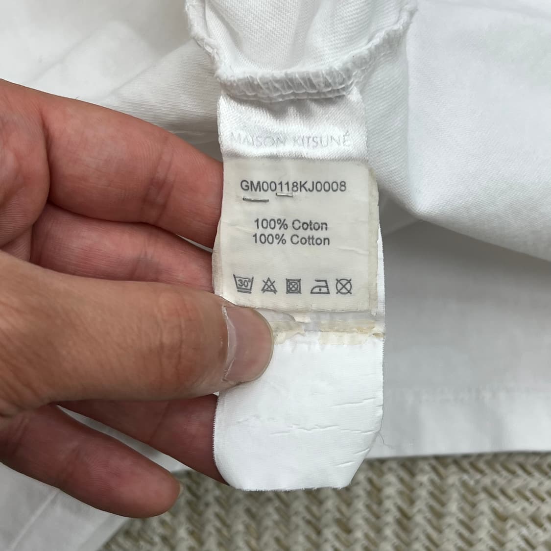 메종키츠네 폭스로고 반팔티 r3749 상품이미지6