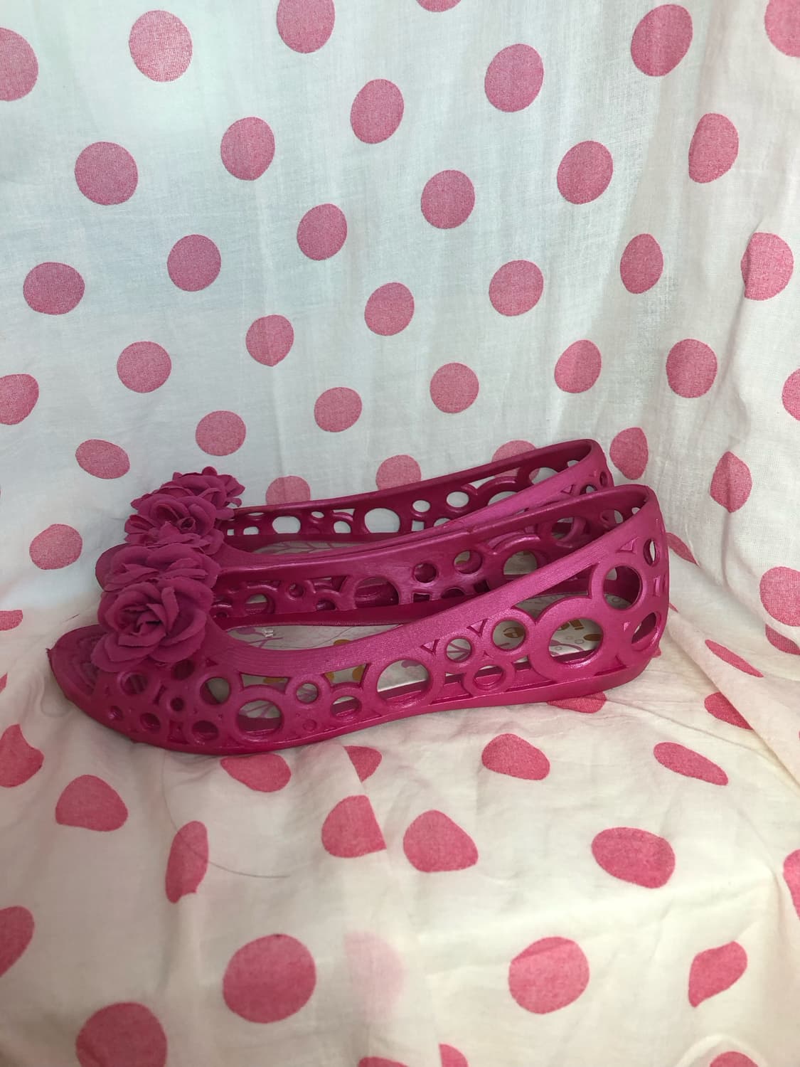 pink jelly shoes 상품이미지3
