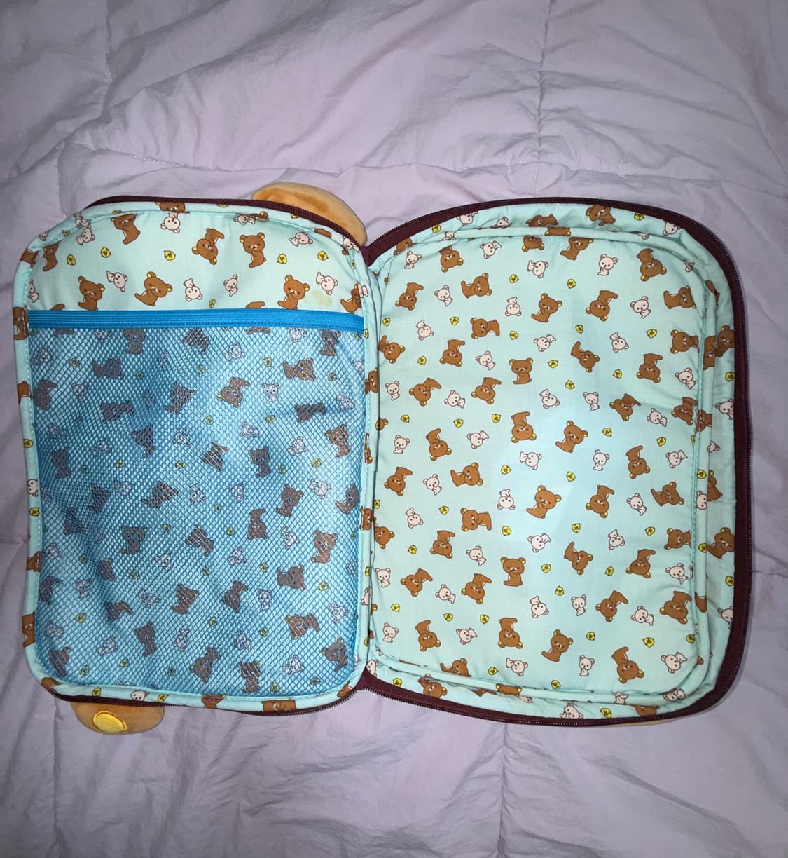 리락쿠마 노트북케이스 파우치 인형 상품이미지3