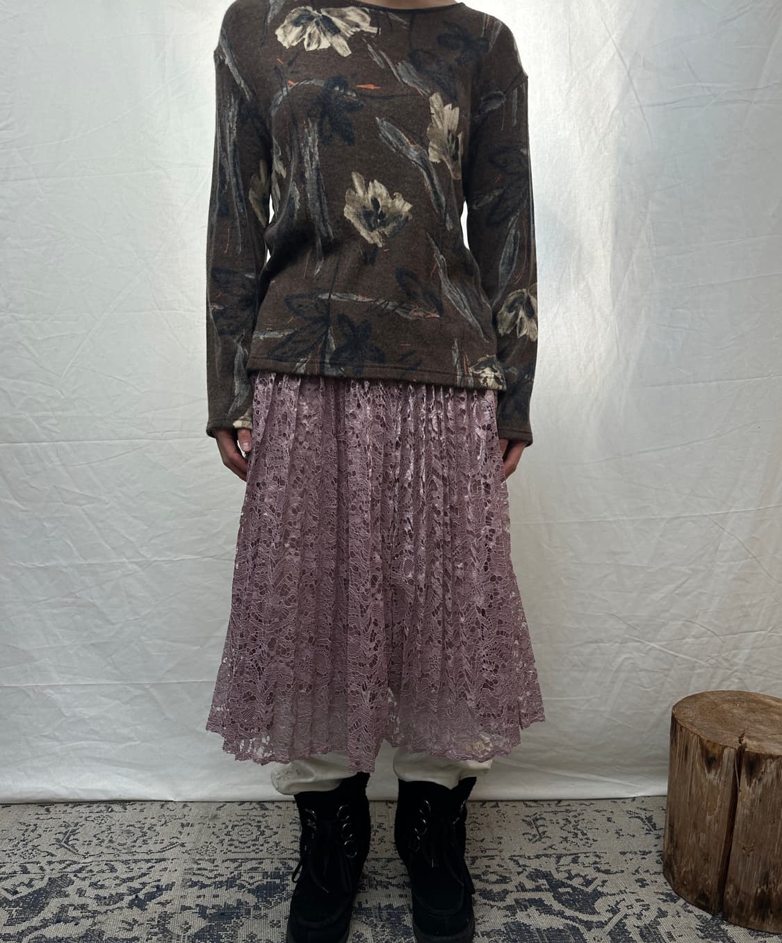 h.port 플라워 긴팔 상품이미지2