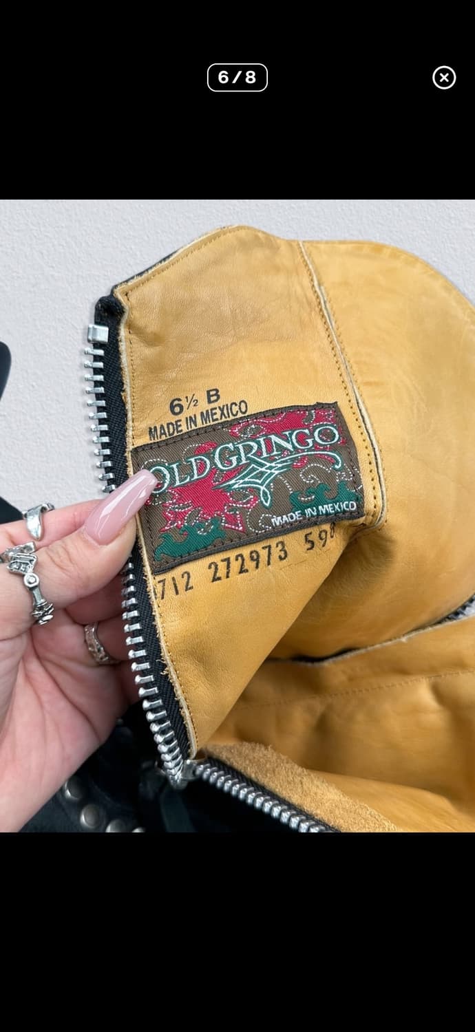 Old Gringo 리벳 웨스턴 부츠  상품이미지8