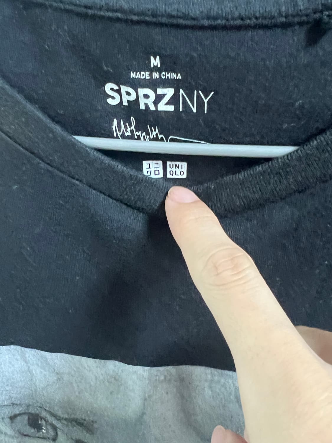 로버트 메이플소프 유니클로 sprz ny 티셔츠 미디움 상품이미지2