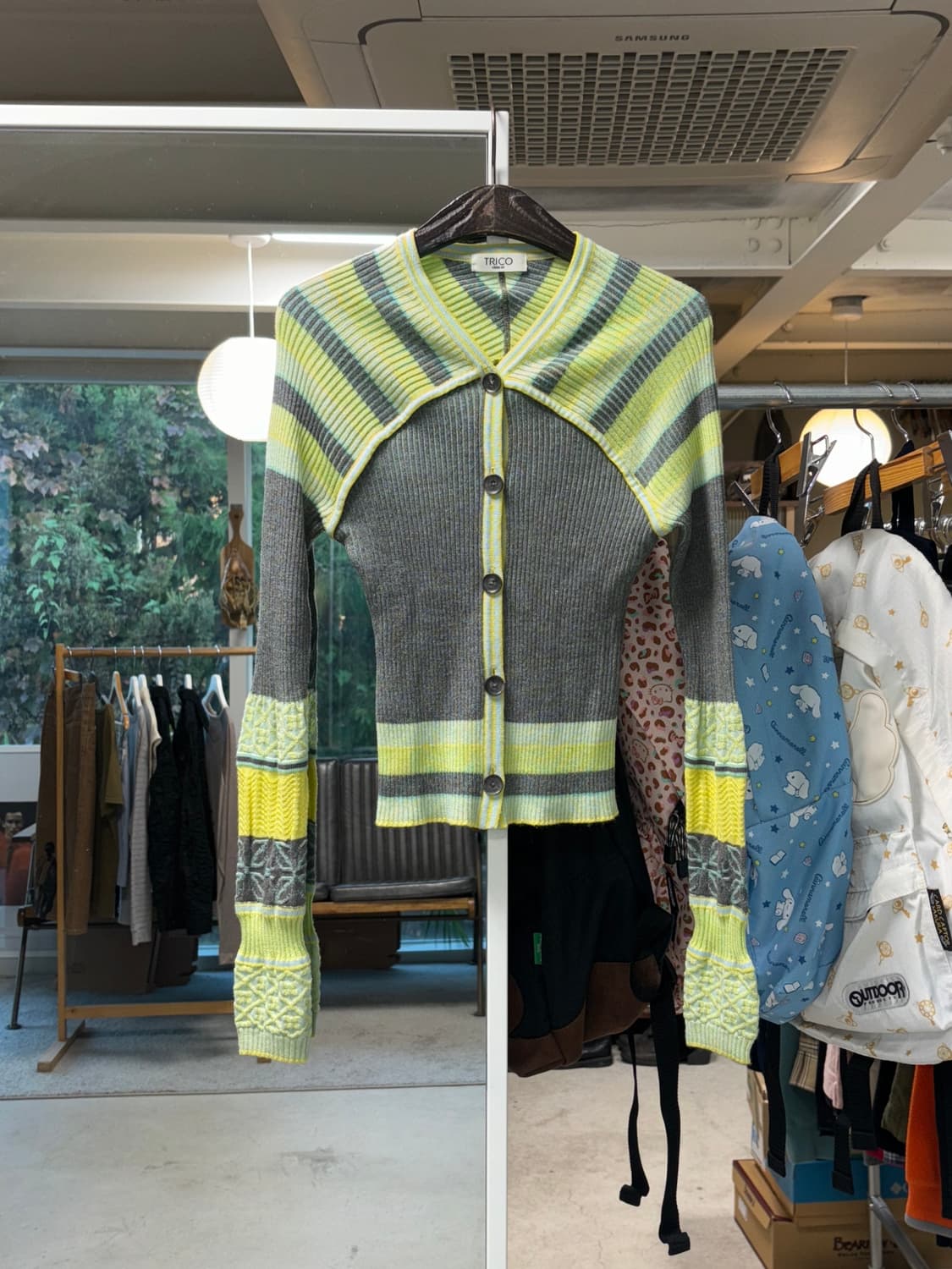 히로코 비스 트리코 변형 가디건 상품이미지1