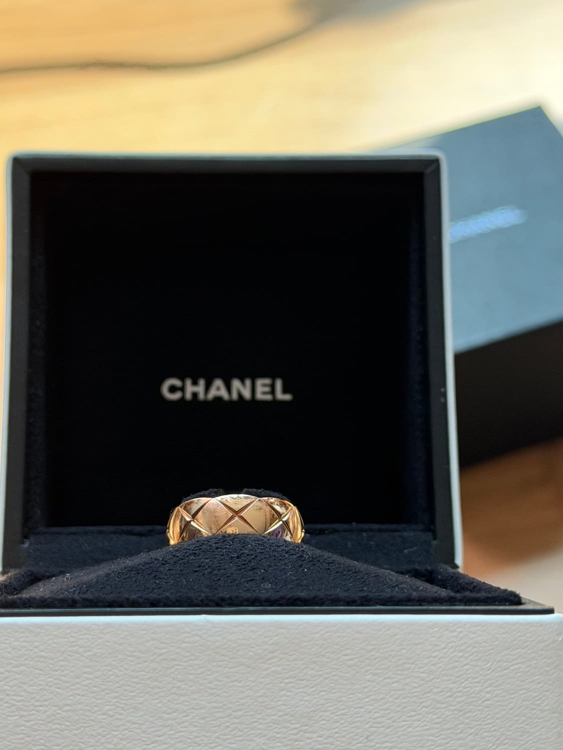 샤넬 코코크러쉬 반지 스몰 베이지골드 51호 팝니다 상품이미지1