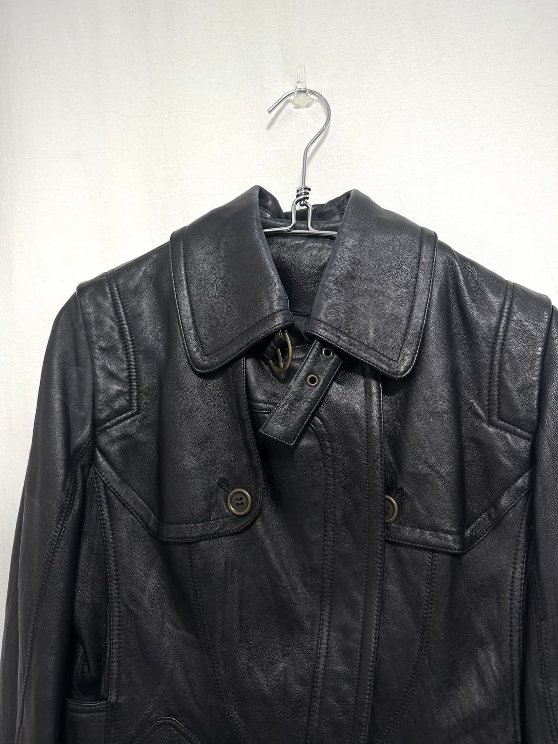Lamb skin leather jacket 상품이미지3