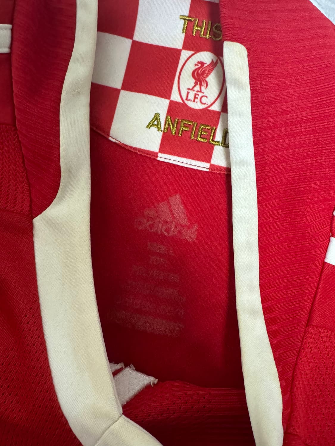08-10 리버풀 홈 아디다스 유니폼 반팔 노마킹 상품이미지7