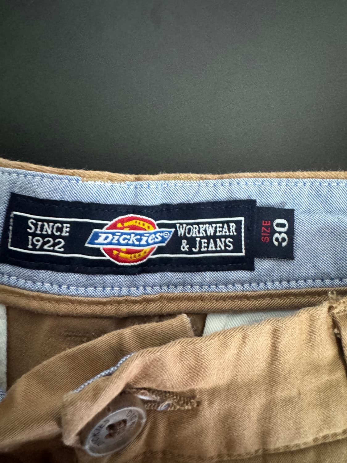 공용!! 디키즈 Dickies 워크 웨어 치노 면바지 30 베이지 상품이미지4