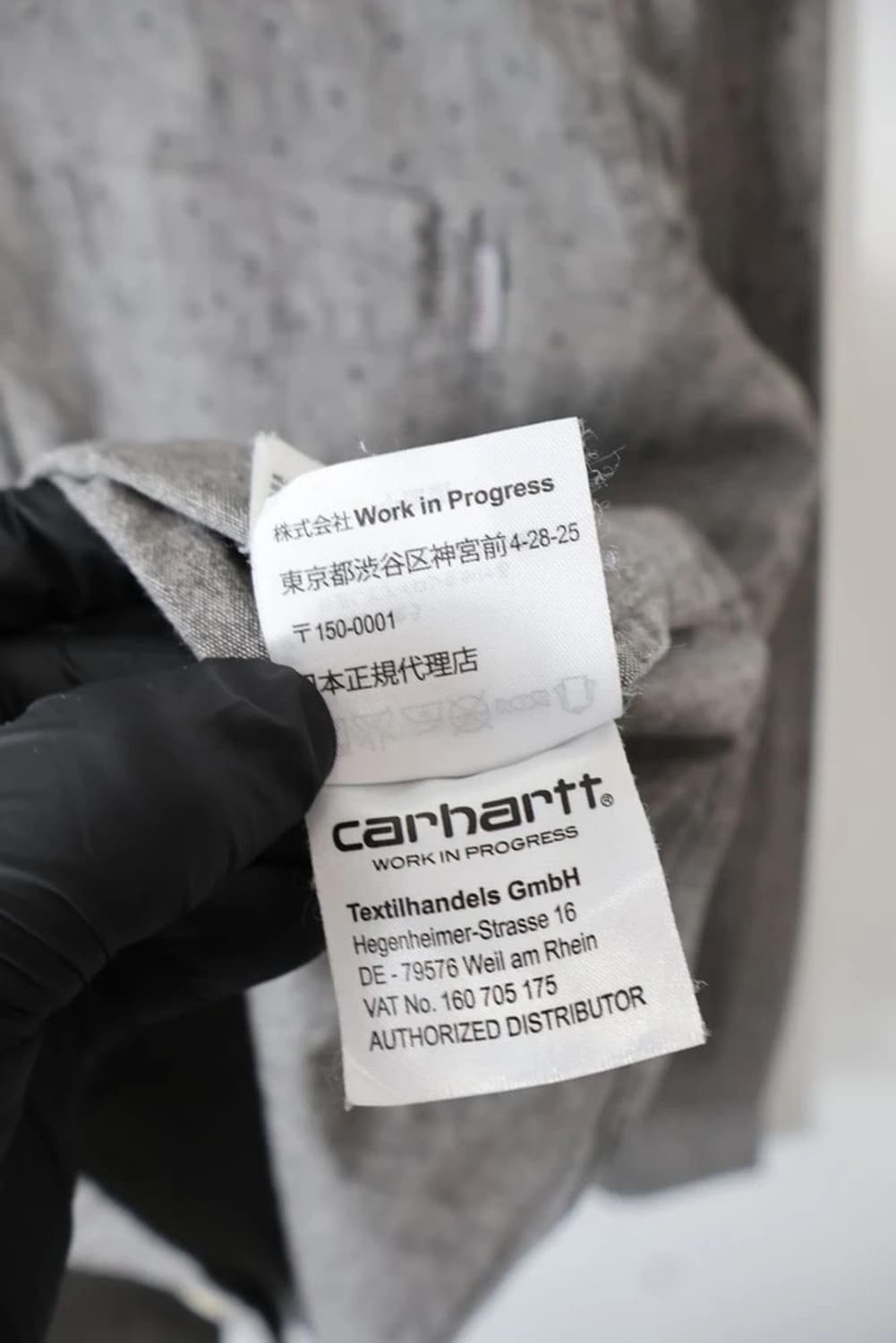 Carhartt WIP Gray Dot Shirt 상품이미지10