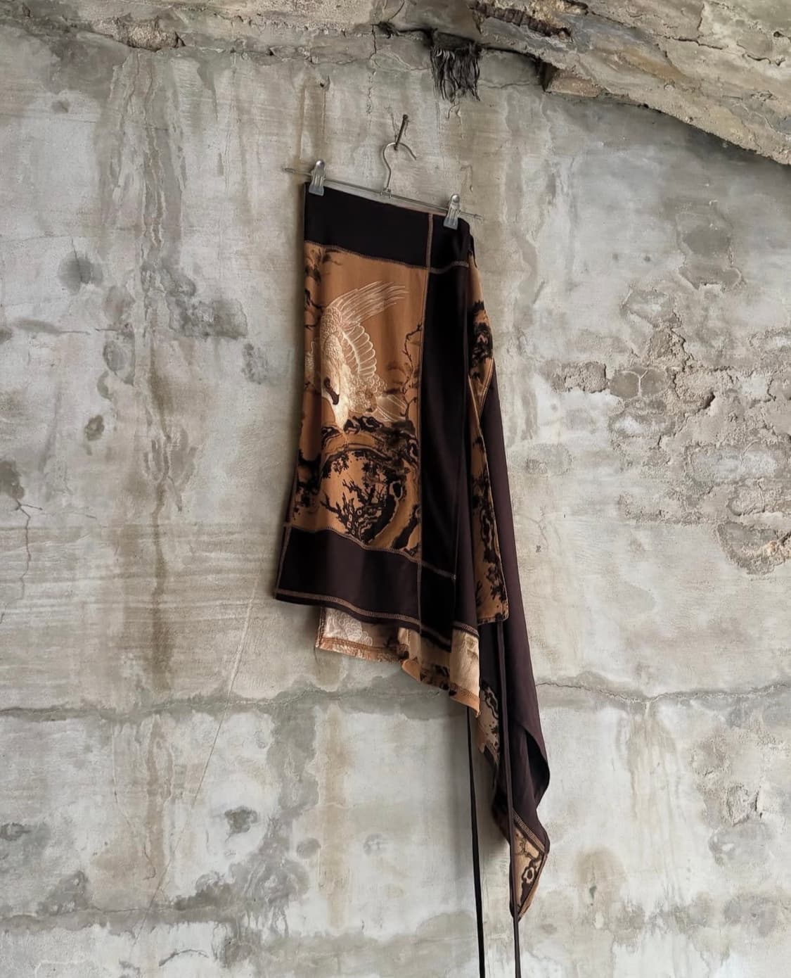 Ozzon Oriental Rap Skirt 상품이미지2