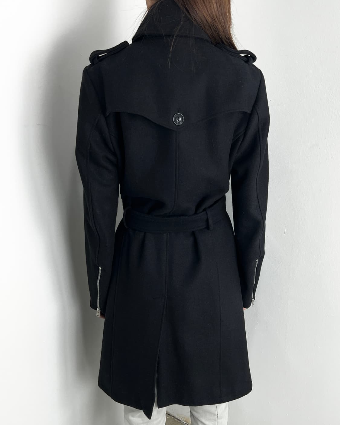 Civarize Asymmetric Zip Up Double Coat 상품이미지2