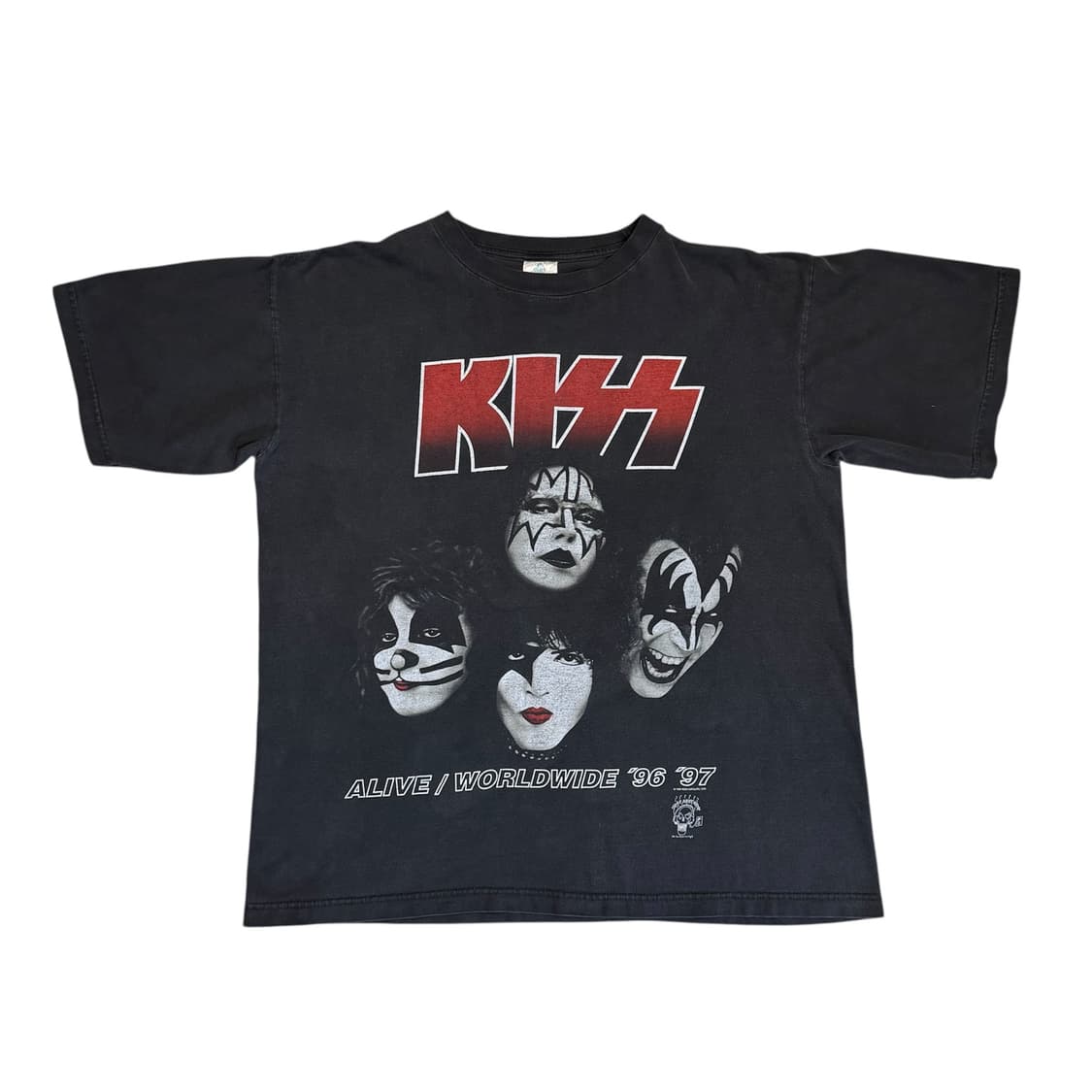 빈티지 90s Kiss Alive Band Tour Tee 상품이미지1