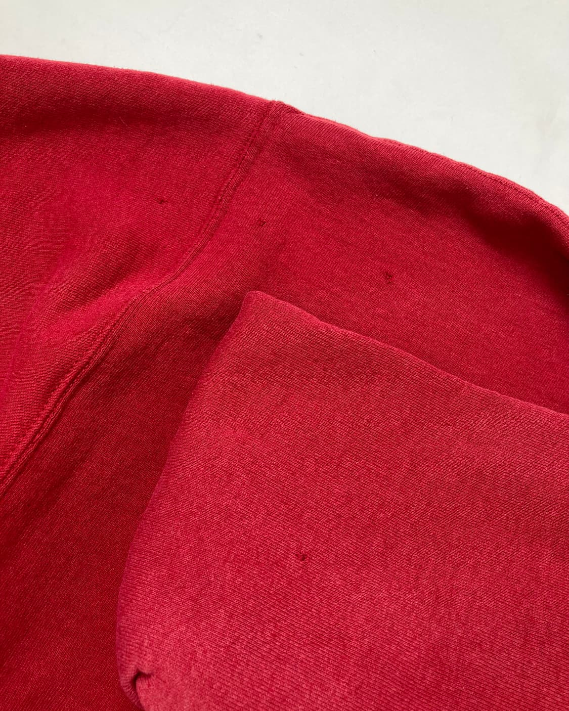 90s Russell Zip Up Hoodie (red) 상품이미지9