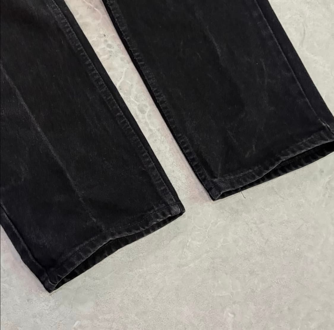 [36/32] 90s USA 리바이스 505 오렌지 탭 블랙 흑청 상품이미지2