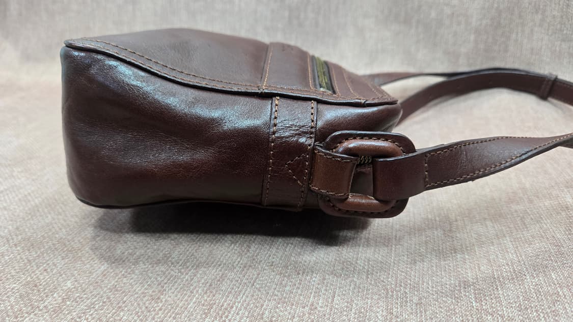 몽삭 Monsac-   앤틱스타일  가죽 미니 크로스백 상품이미지4