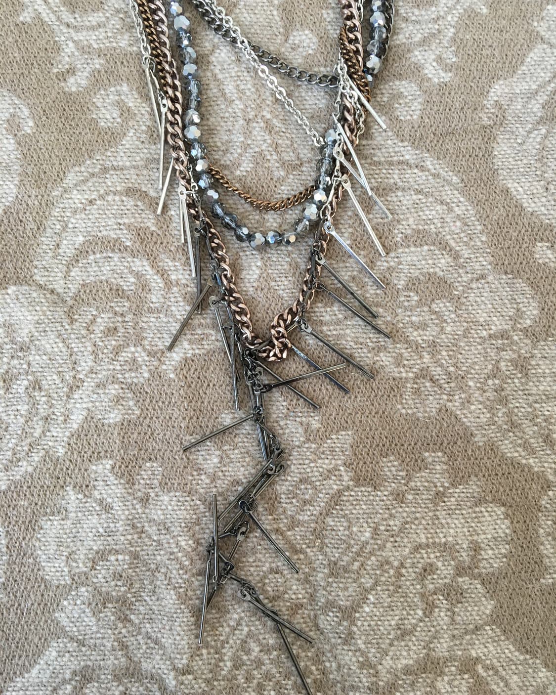 chain layered necklace 상품이미지3