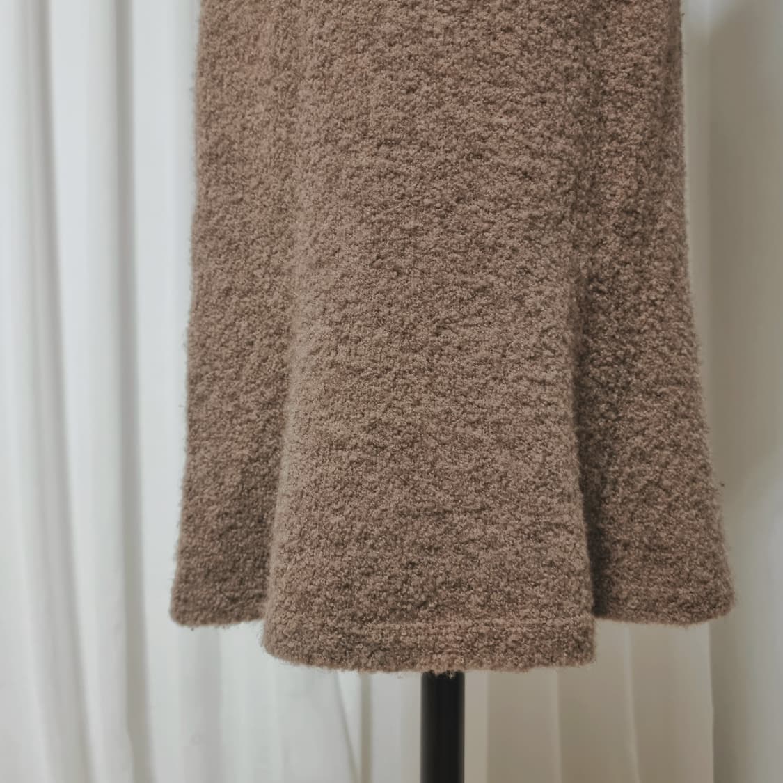 랑방컬렉션 부클 니트 롱원피스 울54,야크22혼방 (55쯤) 22년도생산 상품이미지9