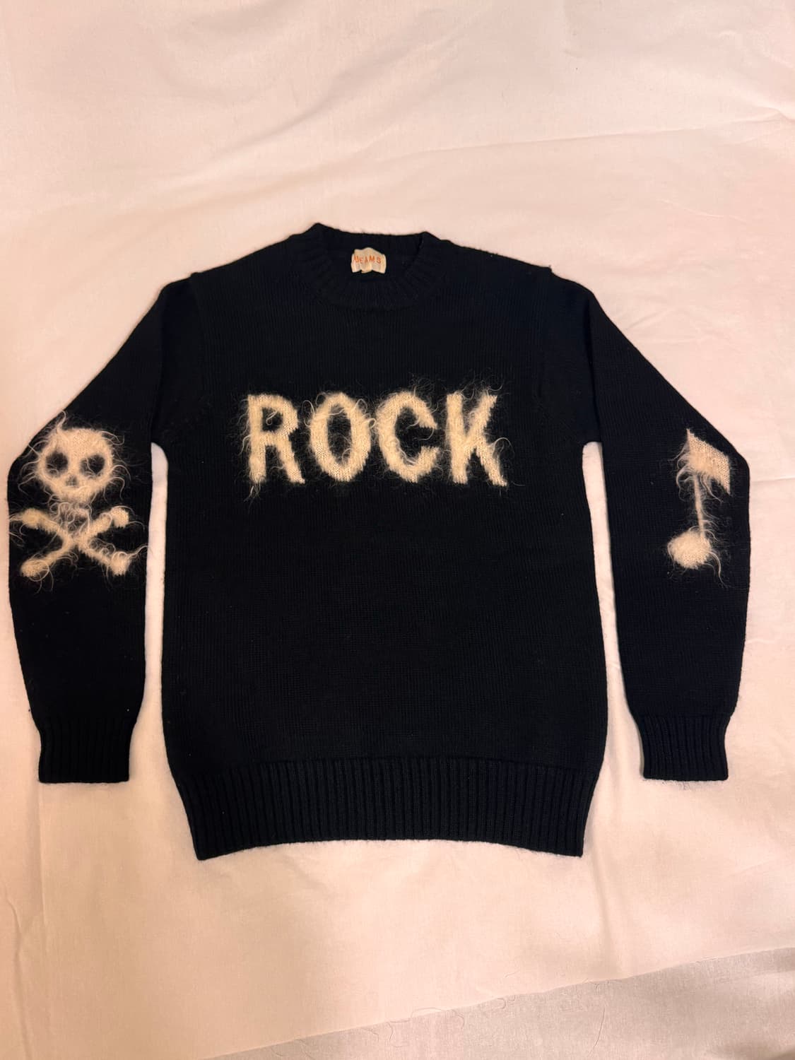 빔즈 beams 락 스컬니트 상품이미지1