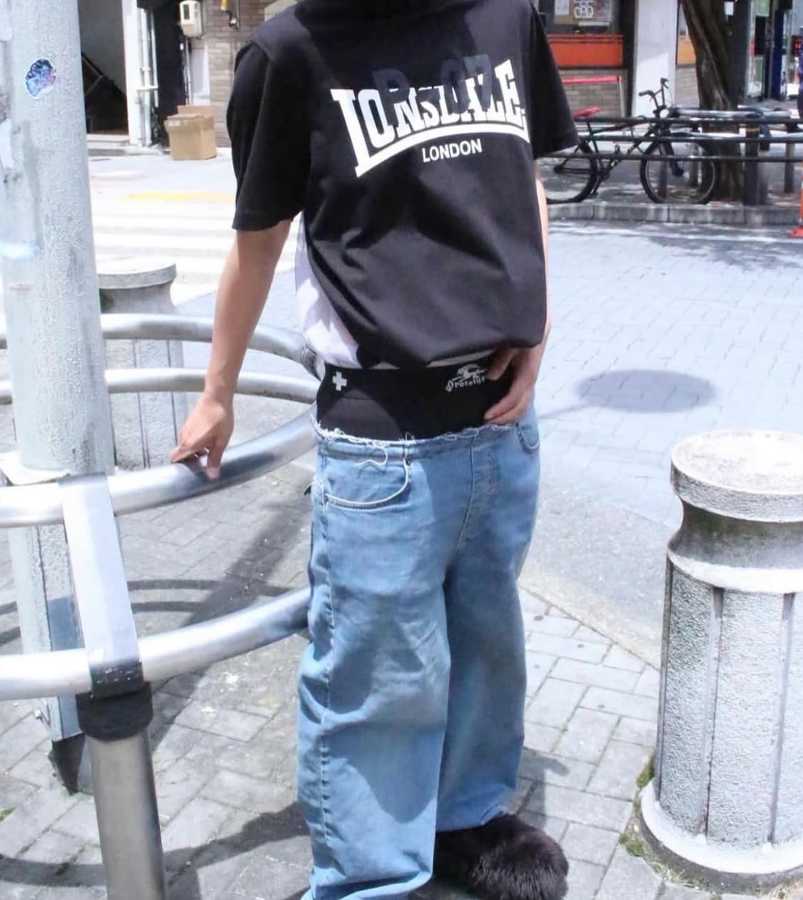 [L/XL]프로토타입스 25ss 웨이스트 밴드 데님팬츠 상품이미지1