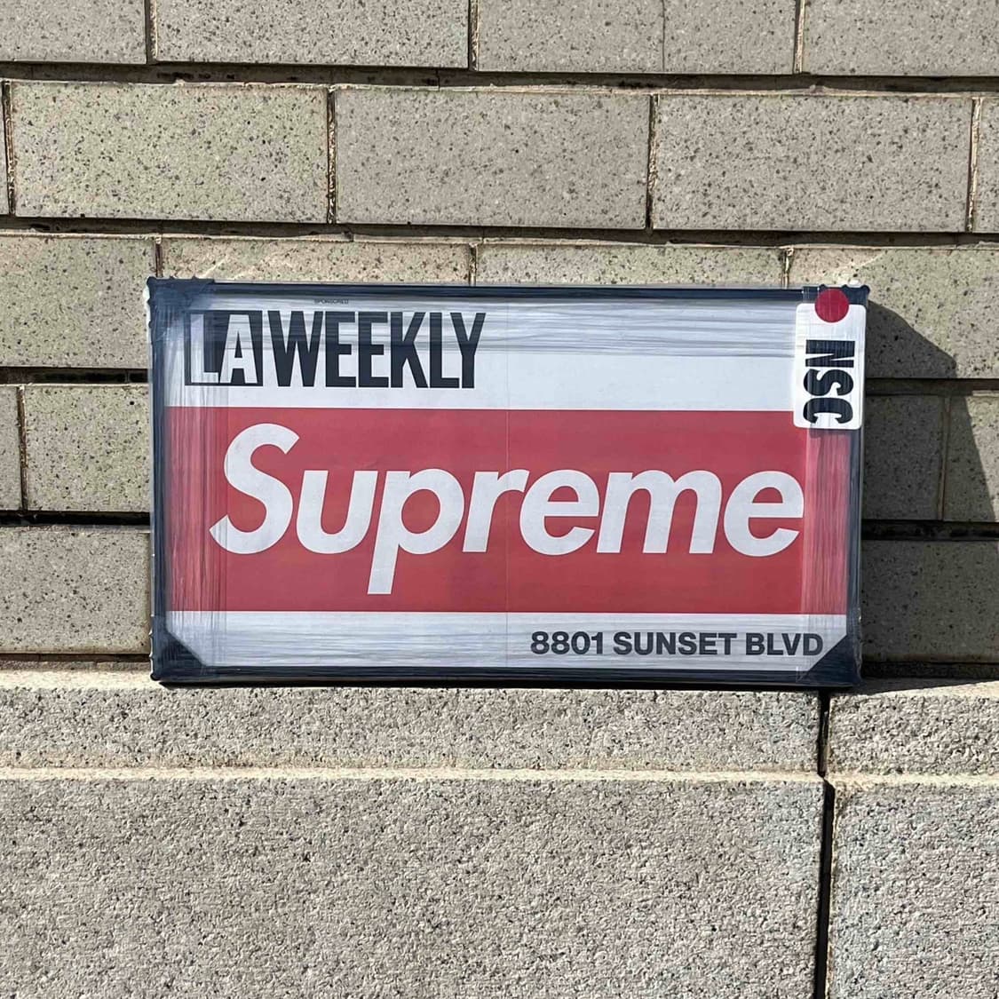 Supreme 슈프림 포스터 정품 (액자포함) 상품이미지2