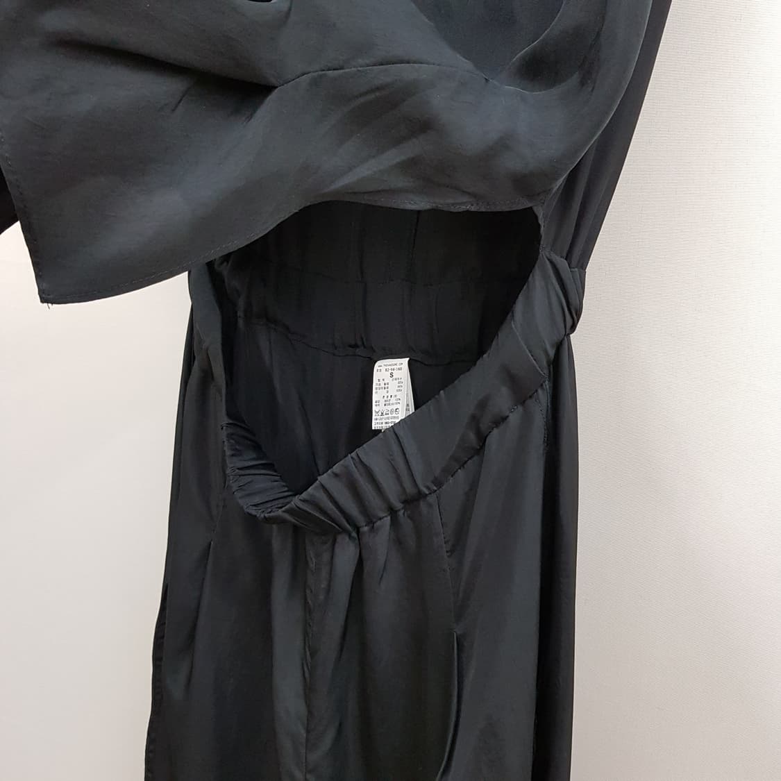 더스토어 2021 슬리브리스 와이드 점프수트 S사이즈 상품이미지4